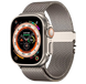 Ремінець Apple Watch Titanium Milanese Loop 38,40,41,42mm(10,11S) Starlight 2615-4 фото 1
