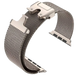 Ремінець Apple Watch Titanium Milanese Loop 38,40,41,42mm(10,11S) Starlight 2615-4 фото 2
