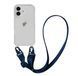 Чохол Armored з ремінцем Crossbody для iPhone 16 Plus Midnight Blue 2519-3 фото 1