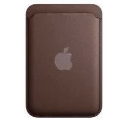 Кишенька-гаманець MagSafe pocket leather logo Taupe 2992-8 фото