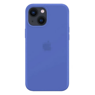 Silicone Case FULL iPhone 14 Plus Cowboy blue 128-37 фото