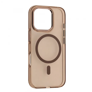 Чохол Silver Shield Magsafe 16 Pro Transparent Desert Gold 4040-2 фото