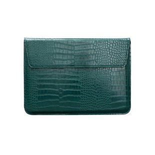 Конверт з Екошкіри Crocodile для MacBook 13&rsquo; , 14&rsquo; Green 1648-3 фото