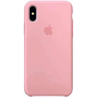 Silicone Case FULL iPhone X,Xs Pink 114-11 фото