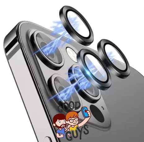Скло (лінзи) для камери Metal Classic для iPhone 13 Pro/13Pro Max Silver 1799-1 фото