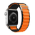 Ремінець Alpine Loop Band 42,44,45,46mm(10,11S),49mm(ultra 1-3S)Black-Orange 286-5 фото