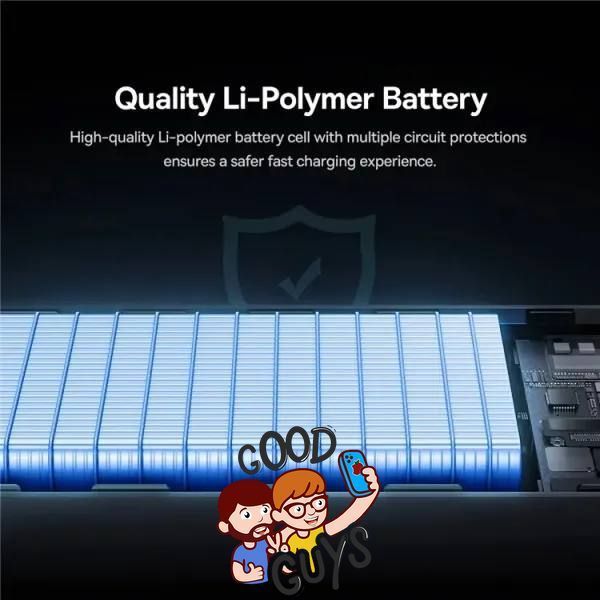 Павер бенк Baseus Star-Lord Digital Display Fast Charging 20000mAh 30W Cluster Black 3024-0 фото
