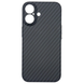 Чохол Carbon Case with MagSafe для iPhone 17 Black 4291-0 фото 1