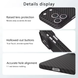 Чохол Carbon Case with MagSafe для iPhone 17 Black 4291-0 фото 4