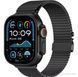 Ремінець Apple Watch Titanium Milanese Loop 42,44,45,46mm(10,11S),49mm(ultra 1-3S) Black 2616-0 фото 1