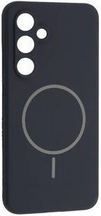 Чохол Silicone Case MagSafe для Samsung S24 FE Midnight Blue 2937-2 фото