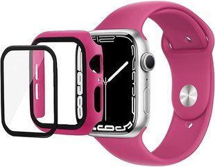 Чохол із ремінцем Sport Band для Apple Watch 40 mm Rose Red 1726-2 фото