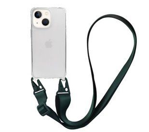 Чохол Armored з ремінцем Crossbody для iPhone 13 Forest Green 1480-7 фото