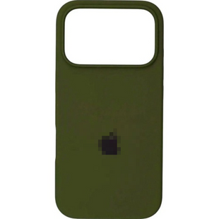 Чохол Silicone case Full iPhone 17 Air Army green 4019-45 фото