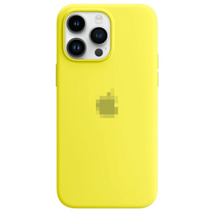 Silicone Case FULL iPhone 13 Pro Lemonade 125-36 фото