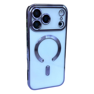 Чохол Shining with MagSafe на iPhone 17 Pro Max Violet 4068-6 фото
