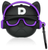Чохол 3D для AirPods 1/2 Bulldog purple 1391-10 фото