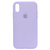 Silicone Case FULL iPhone Xs Max New lilac 115-71 фото