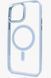 Чохол Crystal Guard with Mag Safe для iPhone 15 Sky Blue 1628-6 фото 1