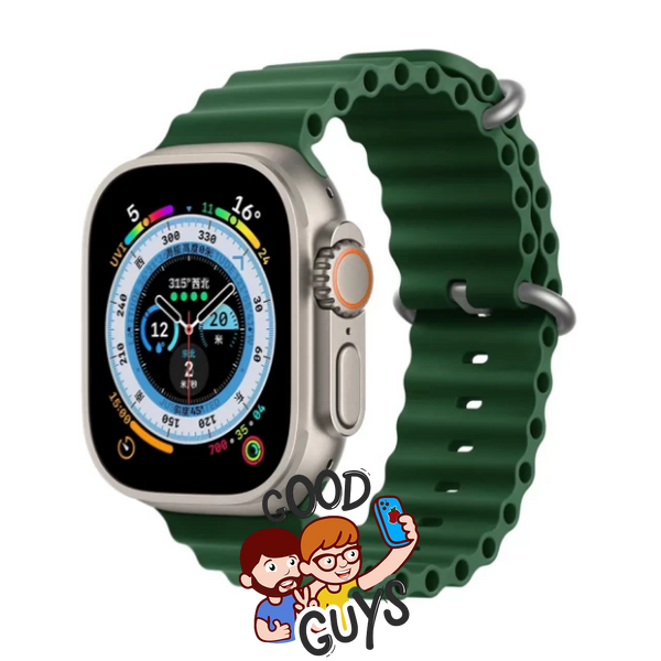 Ремінець Ocean Band 38,40,41,42mm(10,11S) Dark Green 287-7 фото