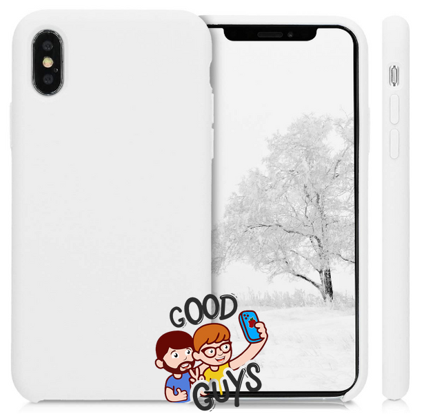 Чохол Full Silicone Case NO LOGO iPhone X,Xs White 1224-0 фото