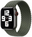 Ремінець нейлоновий Braided Solo Loop 38mm,40mm,41mm,42mm(10,11S)Dark Green 1171-2 фото 1