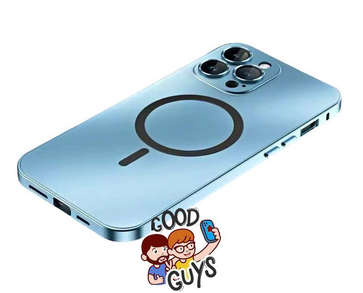 Metal Case 2in1 Magsafe iPhone 12 Pro Max Sierra Blue 2841-3 фото