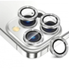 Скло (лінзи) для камери Diamonds Lens для iPhone 16Pro/16 Pro Max Silver 2499-0 фото 1