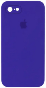Чохол Silicone Case FULL+camera, SQUARE side iPhone 7, 8, SE 2 Ultraviolet 1055-12 фото