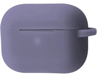 Чохол для AirPods Pro 2gen. з карабіном Lavander gray 273-17 фото