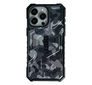 Чохол протиударний UAG Pathfinder з MagSafe для iPhone 12, 12 Pro Gray-Black 1006-6 фото