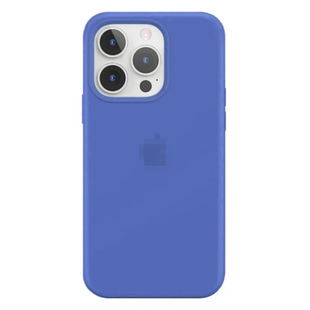 Silicone Case FULL iPhone 13 Pro Cowboy blue 125-37 фото