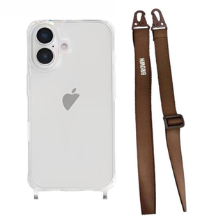 Чохол Armored з ремінцем Crossbody для iPhone 17 Pro Max Brown 4064-19 фото