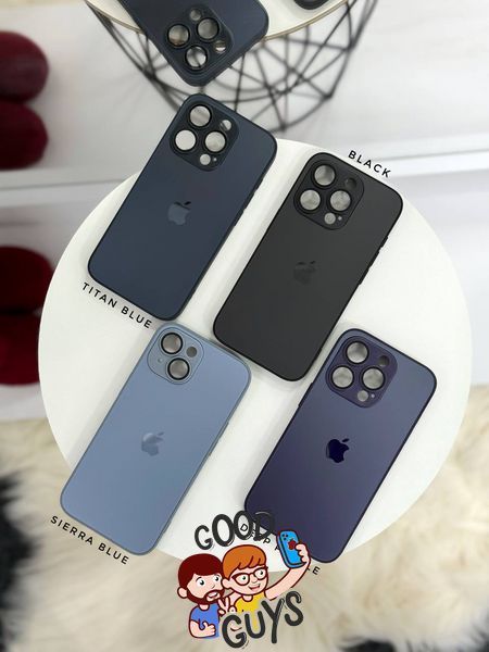 Чохол AG-Glass Case with MagSafe для iPhone 14 Pro Sierra Blue 301-1 фото
