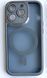 Чохол Nofelet full camera MagSafe для iPhone 14 Pro Max Gray 2446-0 фото 2