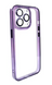 Чохол Acrylic Lens Protection Case для iPhone 13 Pro Max Violet 1186-4 фото 1