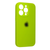 Чохол Silicone case Full + Camera NO LOGO iPhone 13 Pro Max Neon Green 4213-7 фото