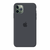 Silicone Case FULL iPhone 11 Pro Max Charcoal gray 119-33 фото