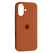 Чохол Silicone case Full iPhone 17 Brown 4016-58 фото 1