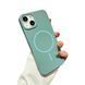 Чохол PC Delicate MagSafe для iPhone 14 Pine Green 3087-3 фото 2