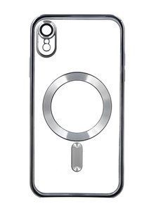Чохол Shining with MagSafe на iPhone XR Silver 2825-12 фото