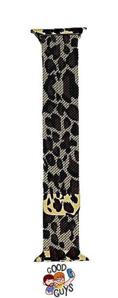 Ремінець Milanese Loop Apple Watch Magnetic 38,40,41,42mm 10gen Leopard 277-45 фото