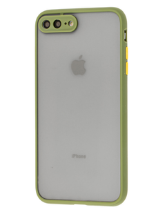 Чохол Avenger FULL Camera для iPhone 7 Plus,8 Plus Army Green-Orange 1309-2 фото