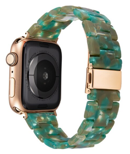 Ремінець бурштиновий для Apple Watch 38,40,41,42mm(10,11S)Emerald 1168-4 фото