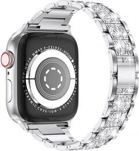 Ремінець SWAROVSKI STEEL BAND for Apple Watch 38,40,41,42mm(10,11S) Silver 1606-1 фото