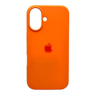 Чохол Silicone case Full iPhone 16 Plus Orange 2481-12 фото