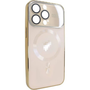 Чохол MAGSAFE PC SLIM для iPhone 15 Pro Max Champaign Gold 2042-2 фото