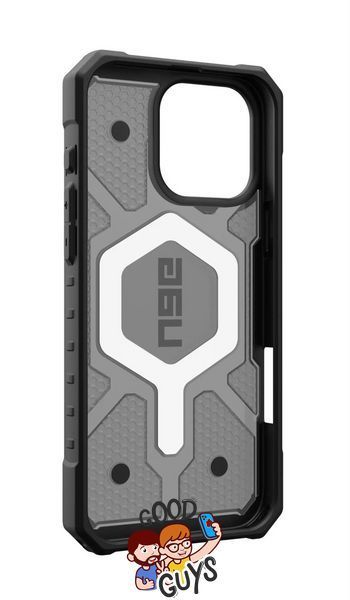 Чохол протиударний UAG Pathfinder з MagSafe для iPhone 15 Pro Clear Black 2179-10 фото