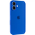 Чохол Silicone case Full + camera iPhone 16 Capri Blue 2556-25 фото