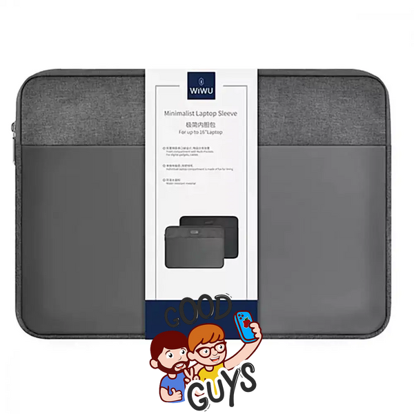 Чохол-сумка WIWU Minimalist Laptop Sleeve для ноутбука 16" Grey 2218-0 фото